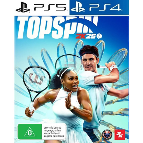 TopSpin 2K25 Cross-Gen Digital Edition PS4 PS5