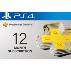 PLAYSTATION PLUS ESSENTIAL 12 MONTHS PS4