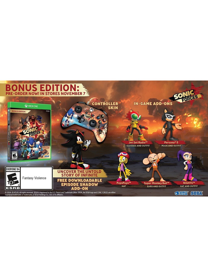 SONIC FORCES Digital Bonus Edition PS4 PS5